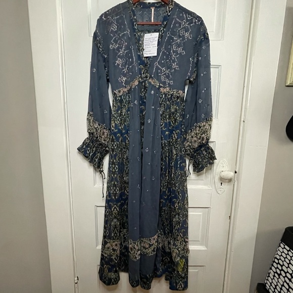 Free People Samira Maxi Top in Floral - Picture 6 of 14